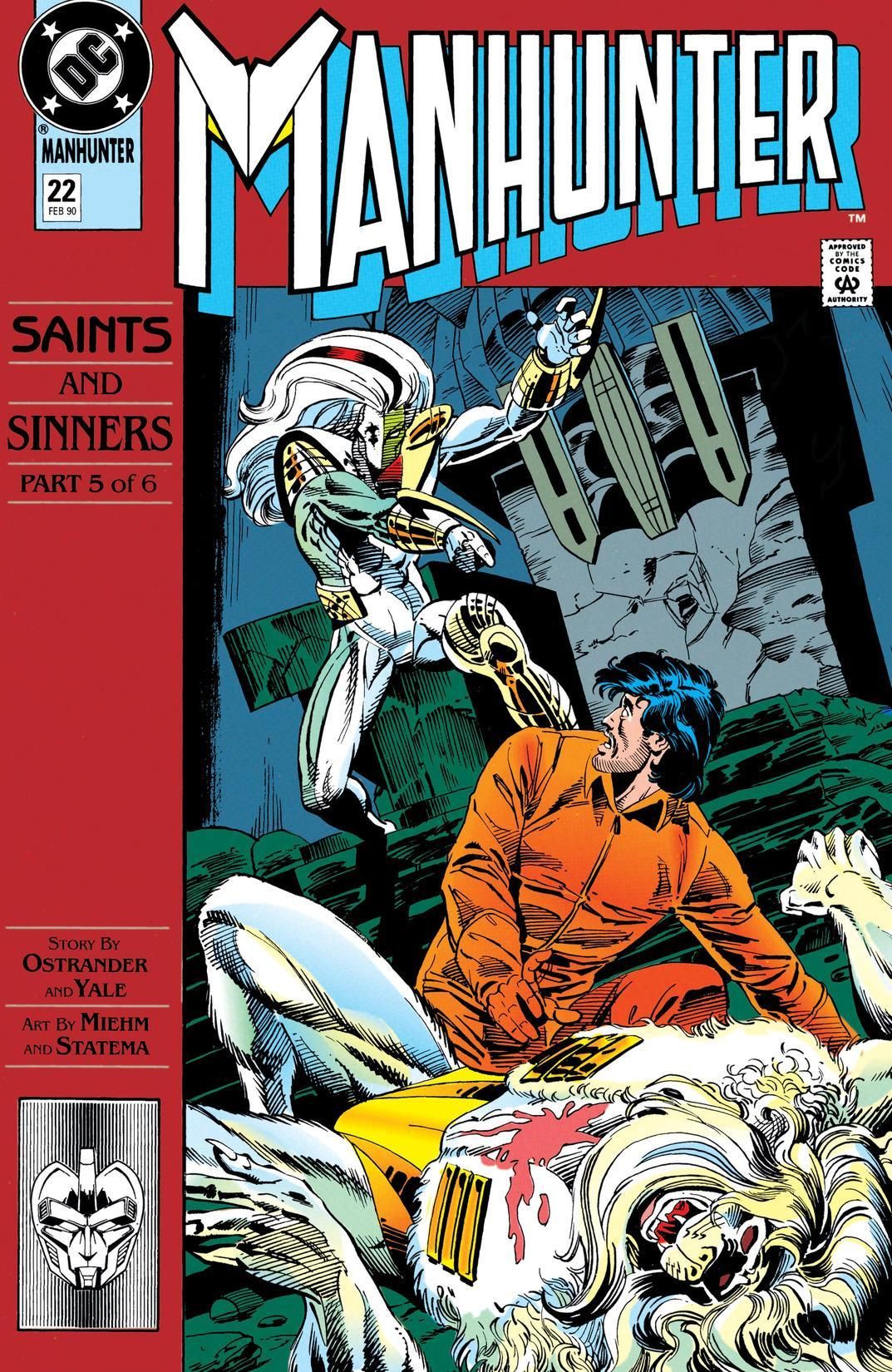 Manhunter #22 cover