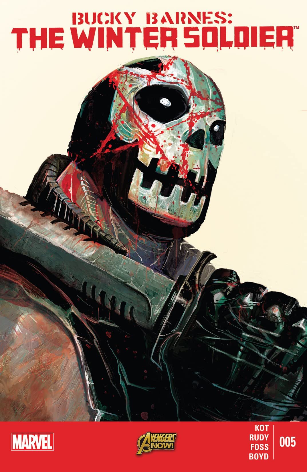 Bucky Barnes: The Winter Soldier #5 cover