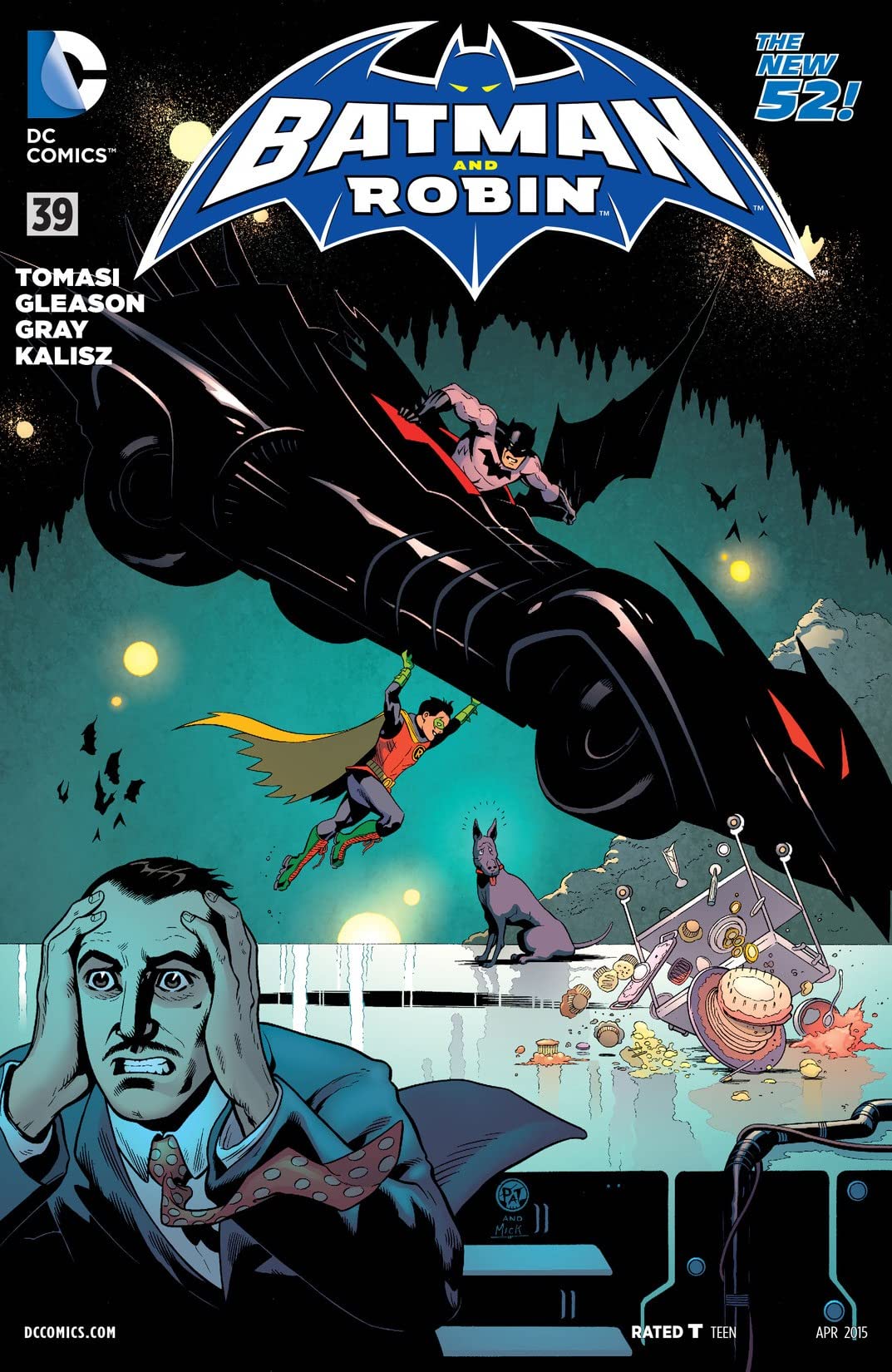 Batman and Robin #39 cover
