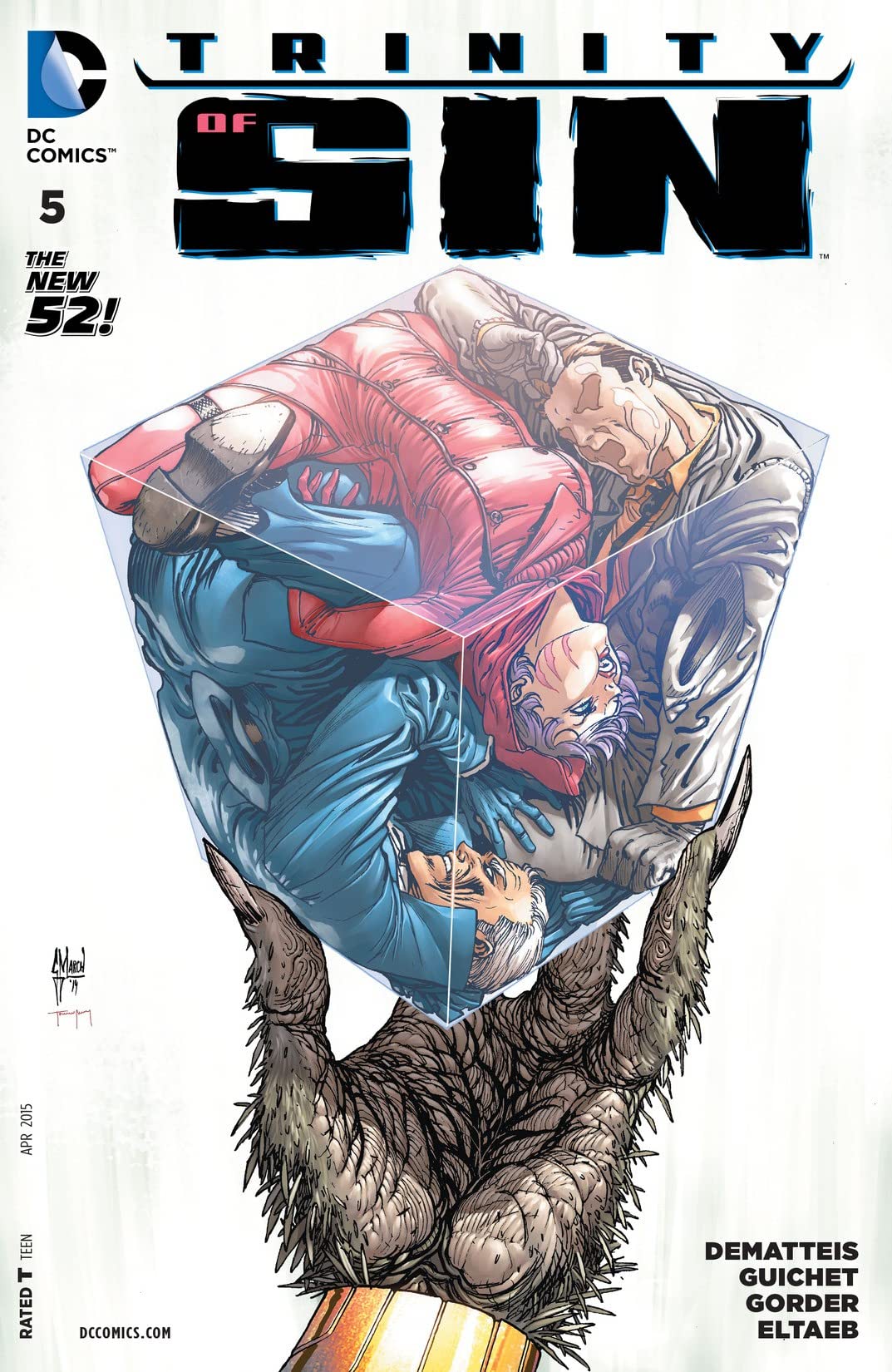 Trinity of Sin #5 cover