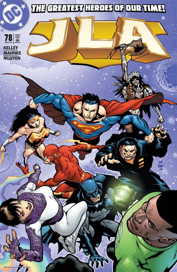 JLA #78 cover