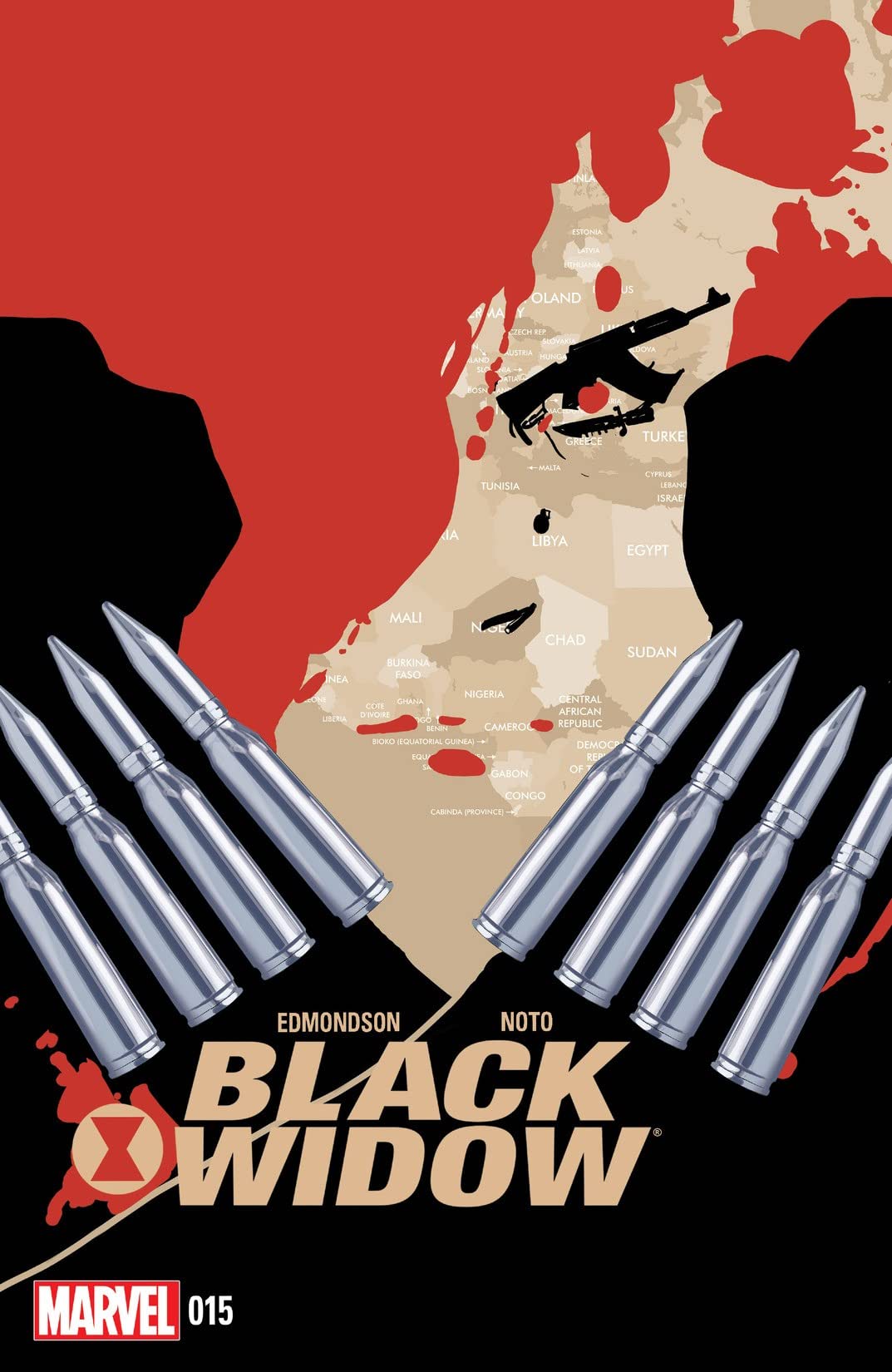 Black Widow #15 cover