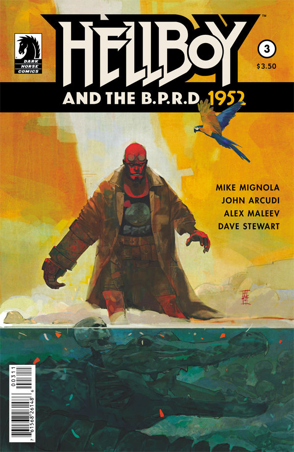 Hellboy and the B.P.R.D. [Hellboy and the B.P.R.D.: 1952] #3 cover