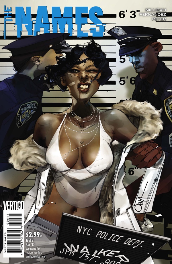 The Names #6 cover
