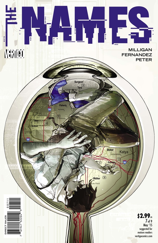 The Names #7 cover