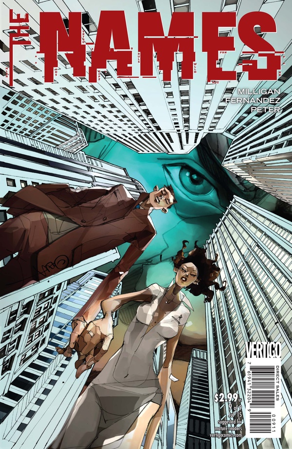 The Names #9 cover