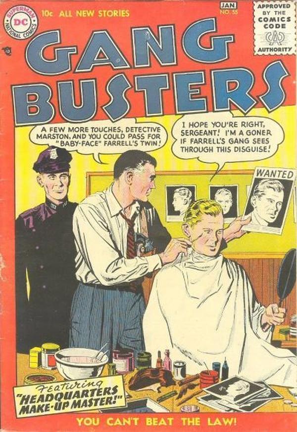 Gang Busters #55 cover