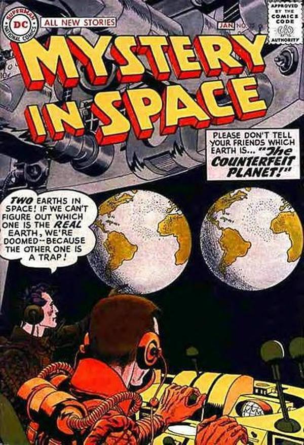 Mystery in Space #35 cover