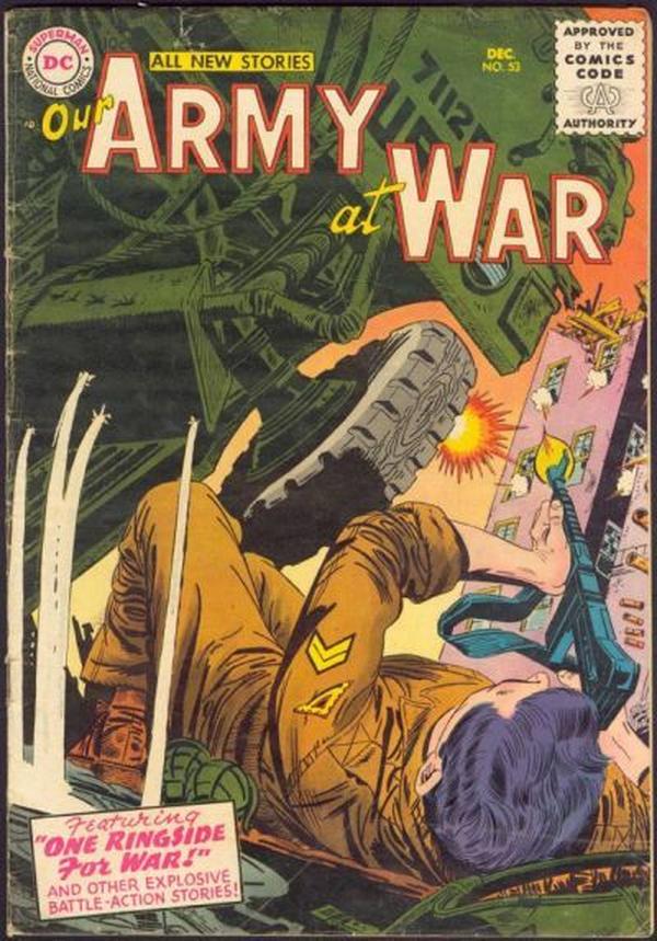 Our Army at War #53 cover