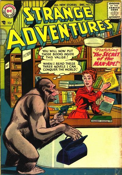 Strange Adventures #75 cover