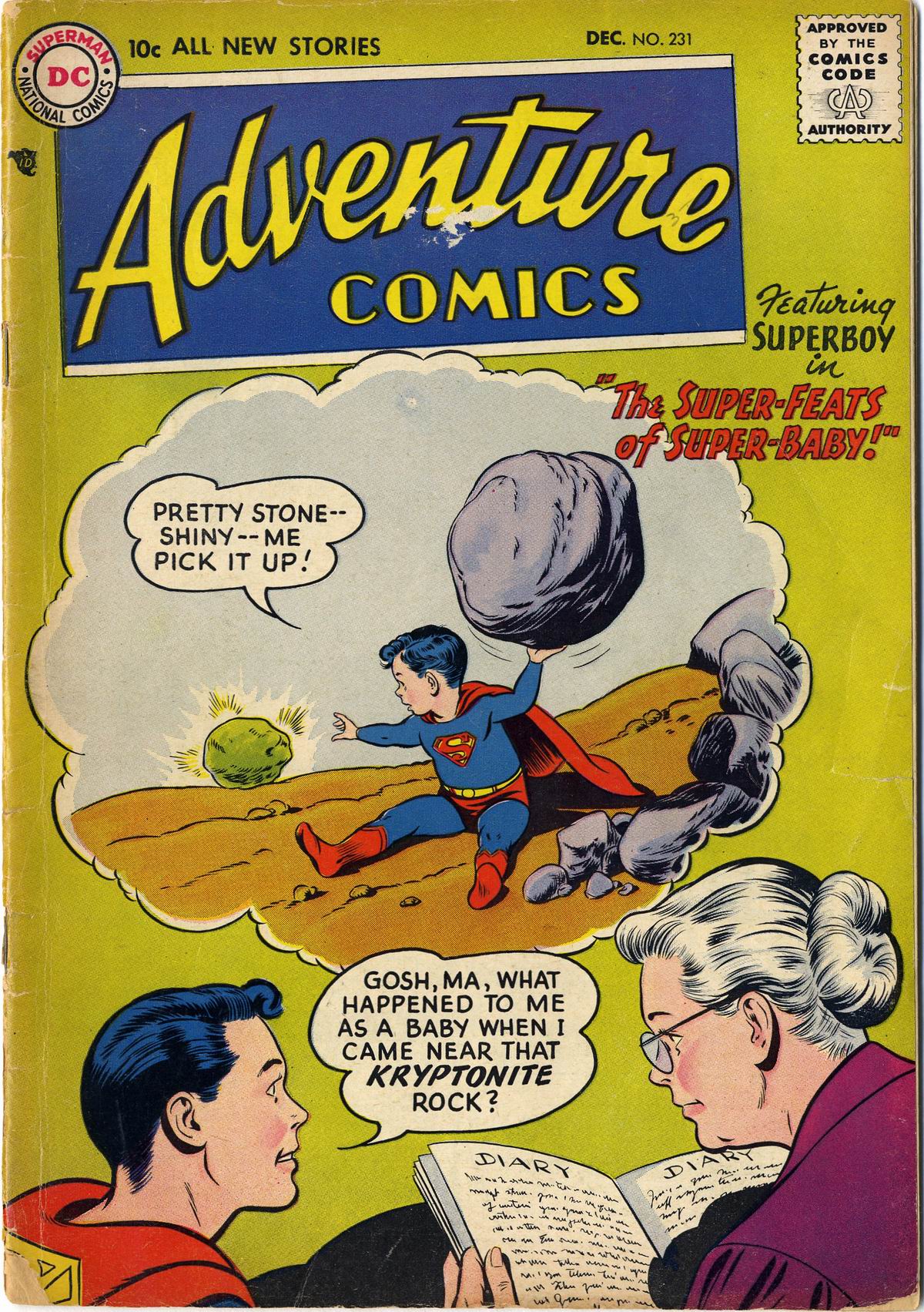 Adventure Comics #231 cover
