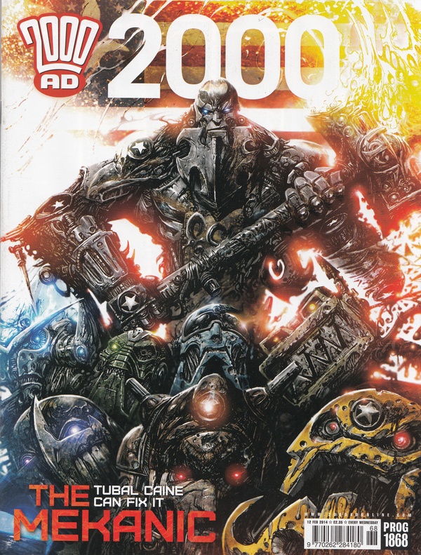 2000 AD #1868 cover