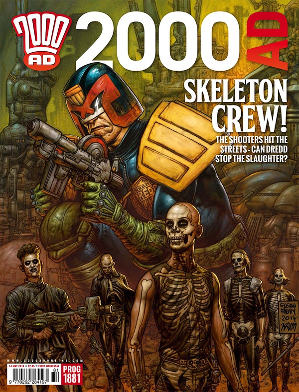 2000 AD #1881 cover