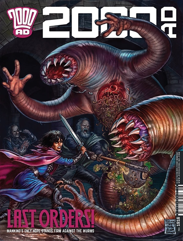 2000 AD #1916 cover