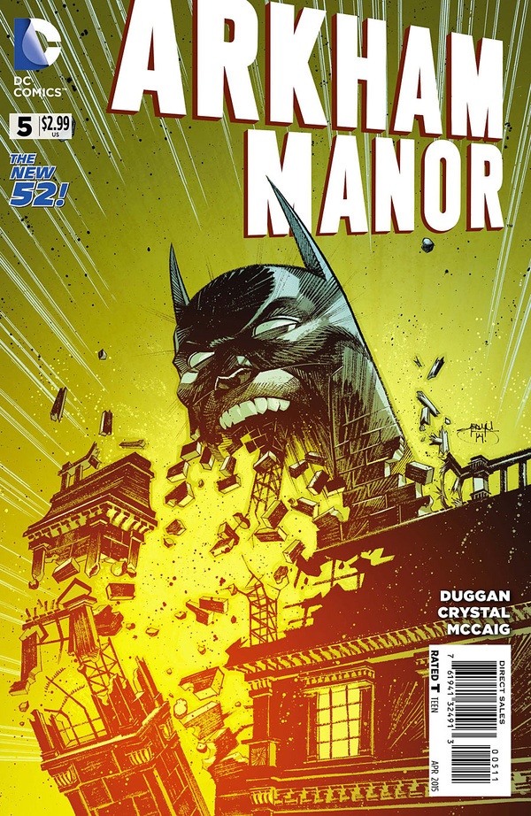 Arkham Manor #5 cover