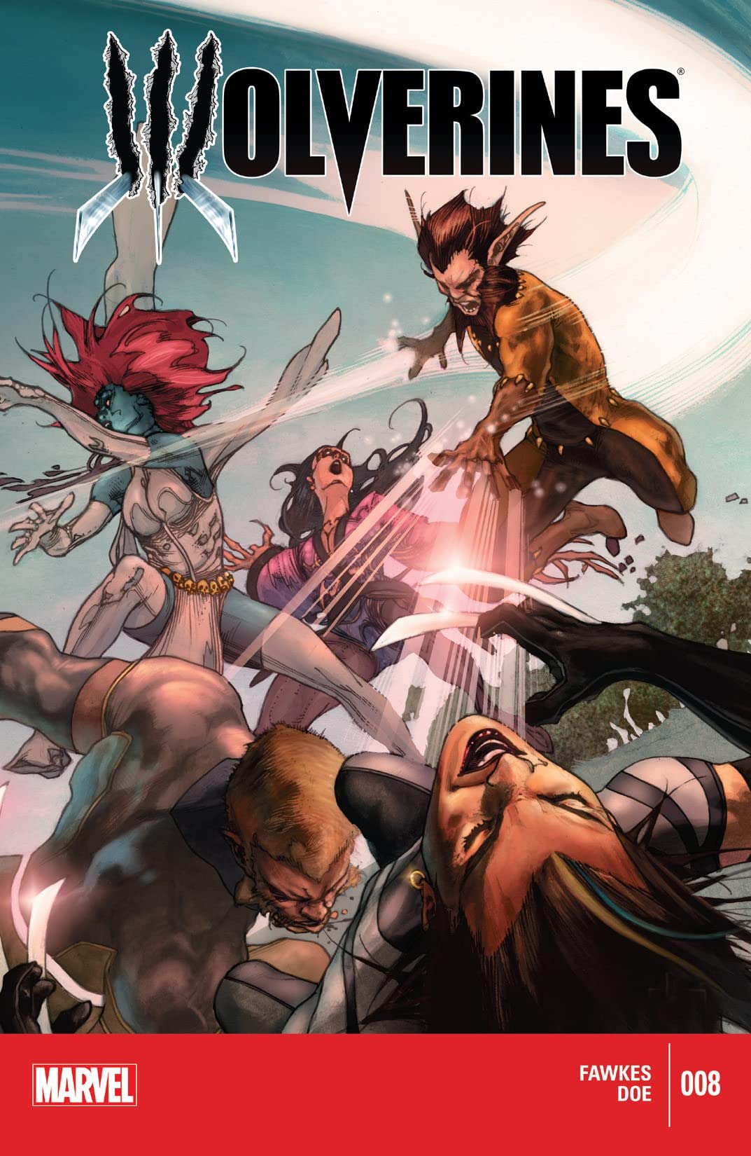 Wolverines #8 cover