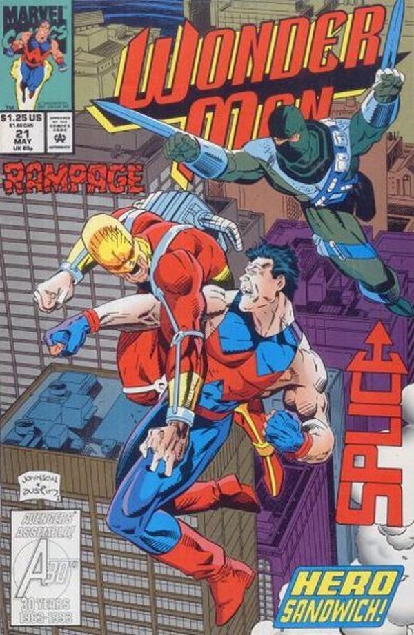 Wonder Man #21 cover