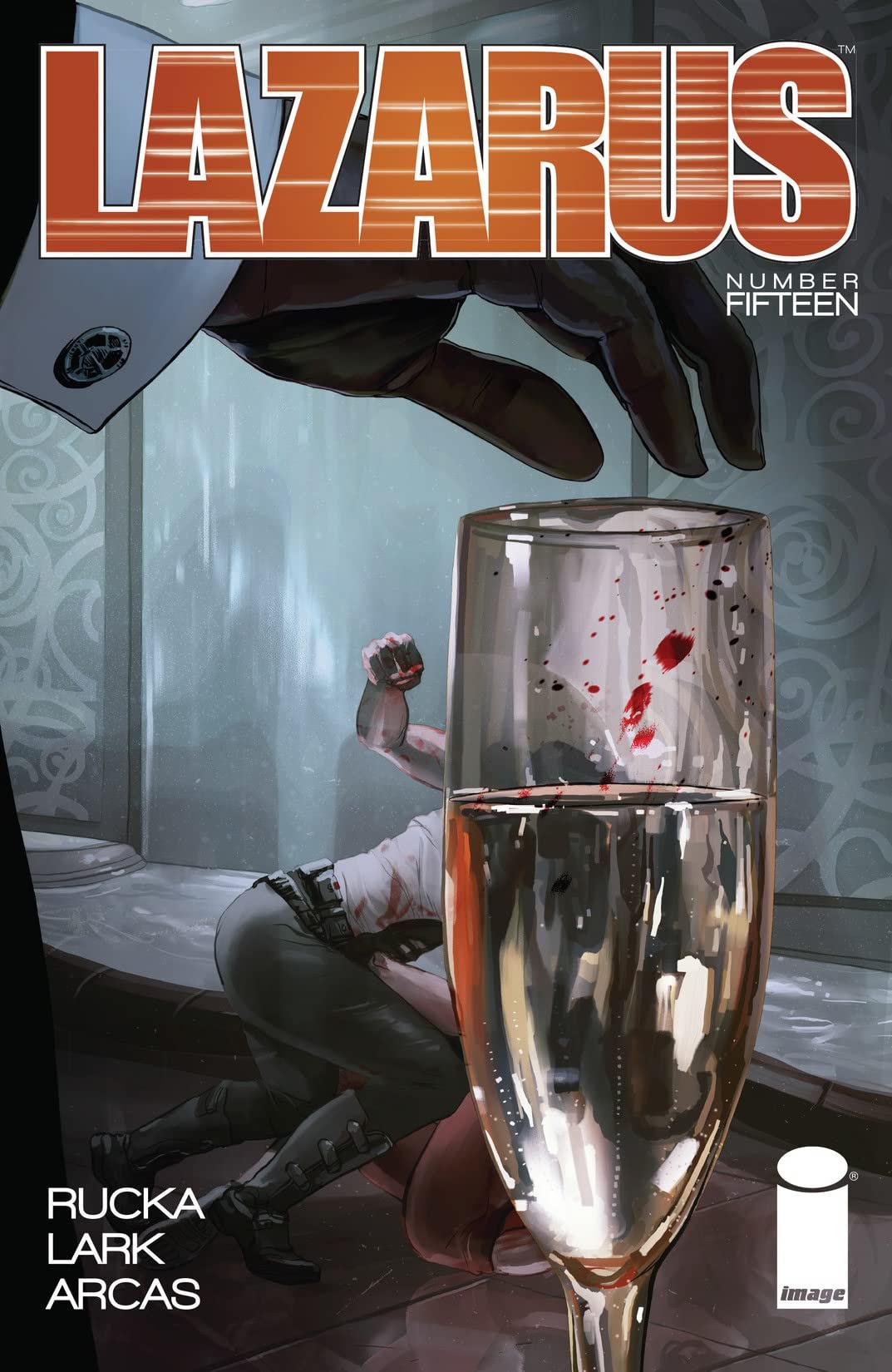 Lazarus #15 cover
