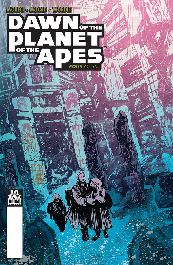 Dawn of the Planet of the Apes #4 cover