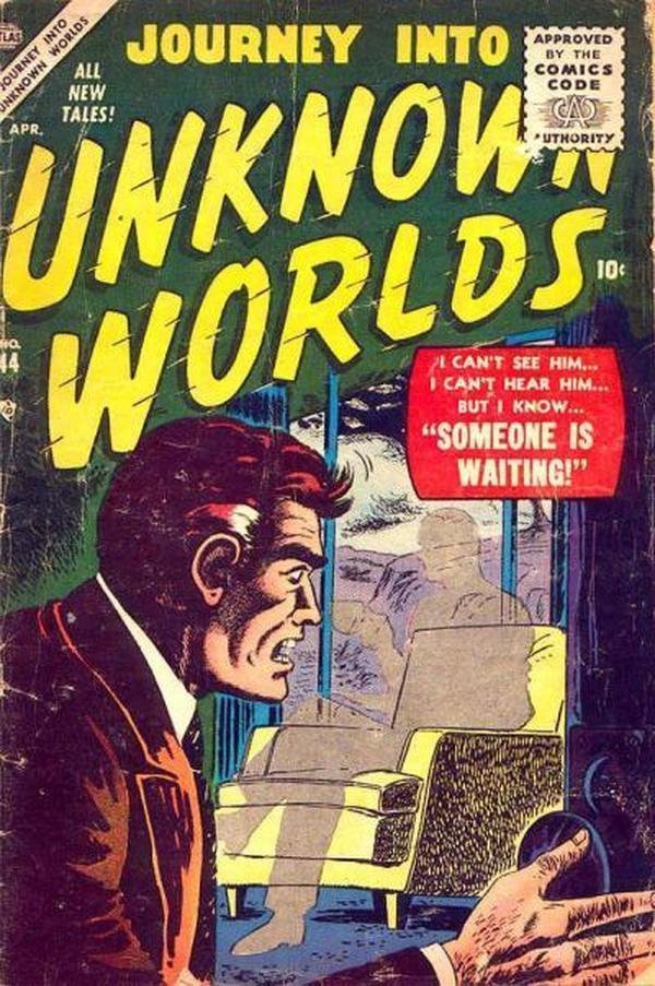 Journey into Unknown Worlds #44 cover
