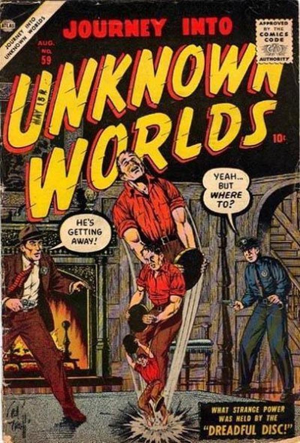 Journey into Unknown Worlds #59 cover