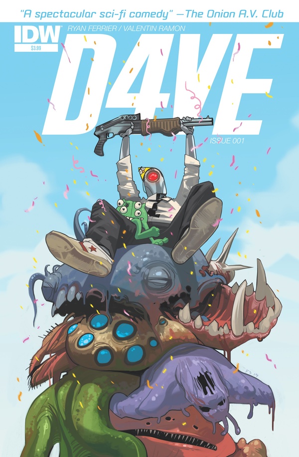 D4VE #1 cover
