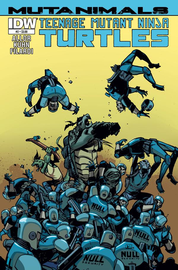 Teenage Mutant Ninja Turtles: Mutanimals #2 cover
