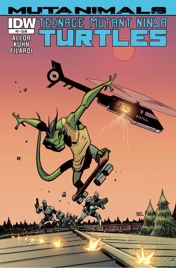 Teenage Mutant Ninja Turtles: Mutanimals #3 cover