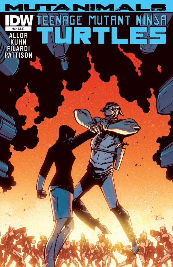 Teenage Mutant Ninja Turtles: Mutanimals #4 cover