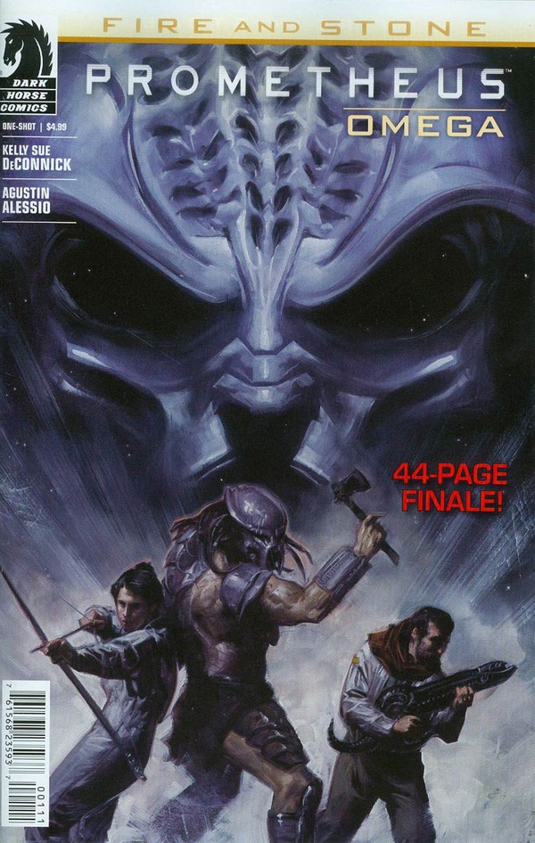 Prometheus: Fire and Stone, Omega #[nn] cover