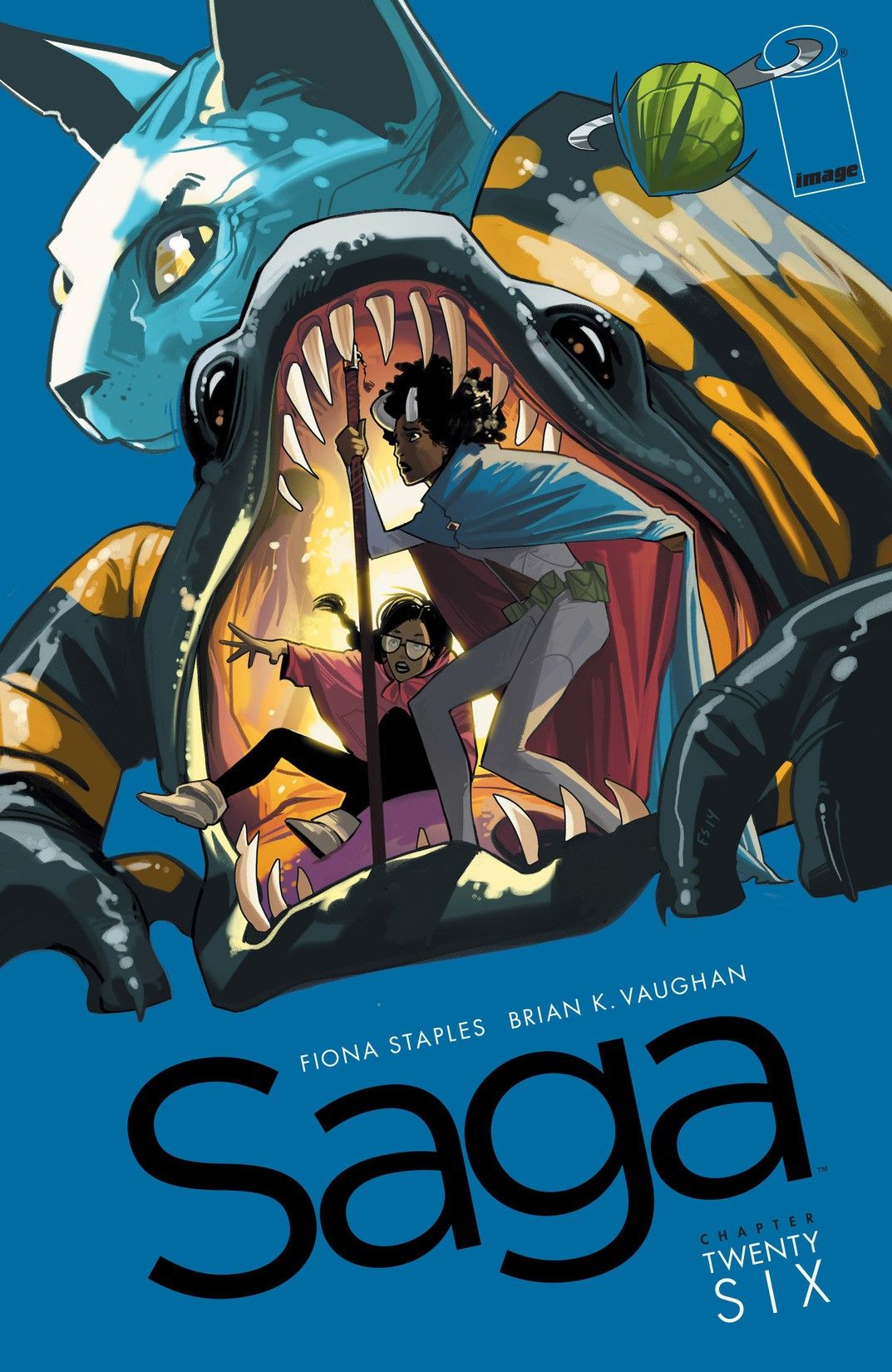 Saga #26 cover