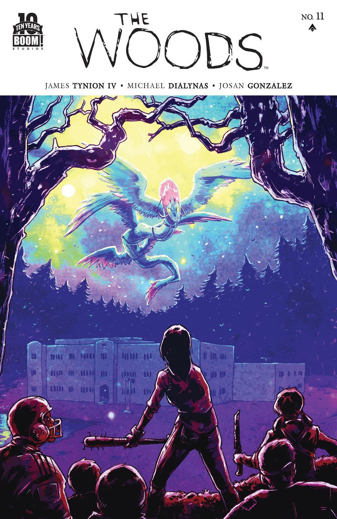The Woods #11 cover
