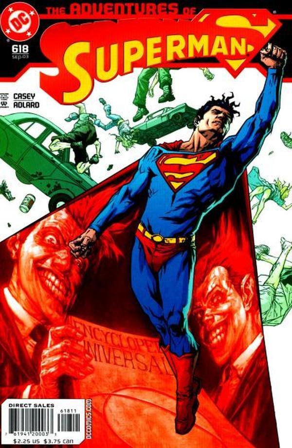 Adventures of Superman #618 cover