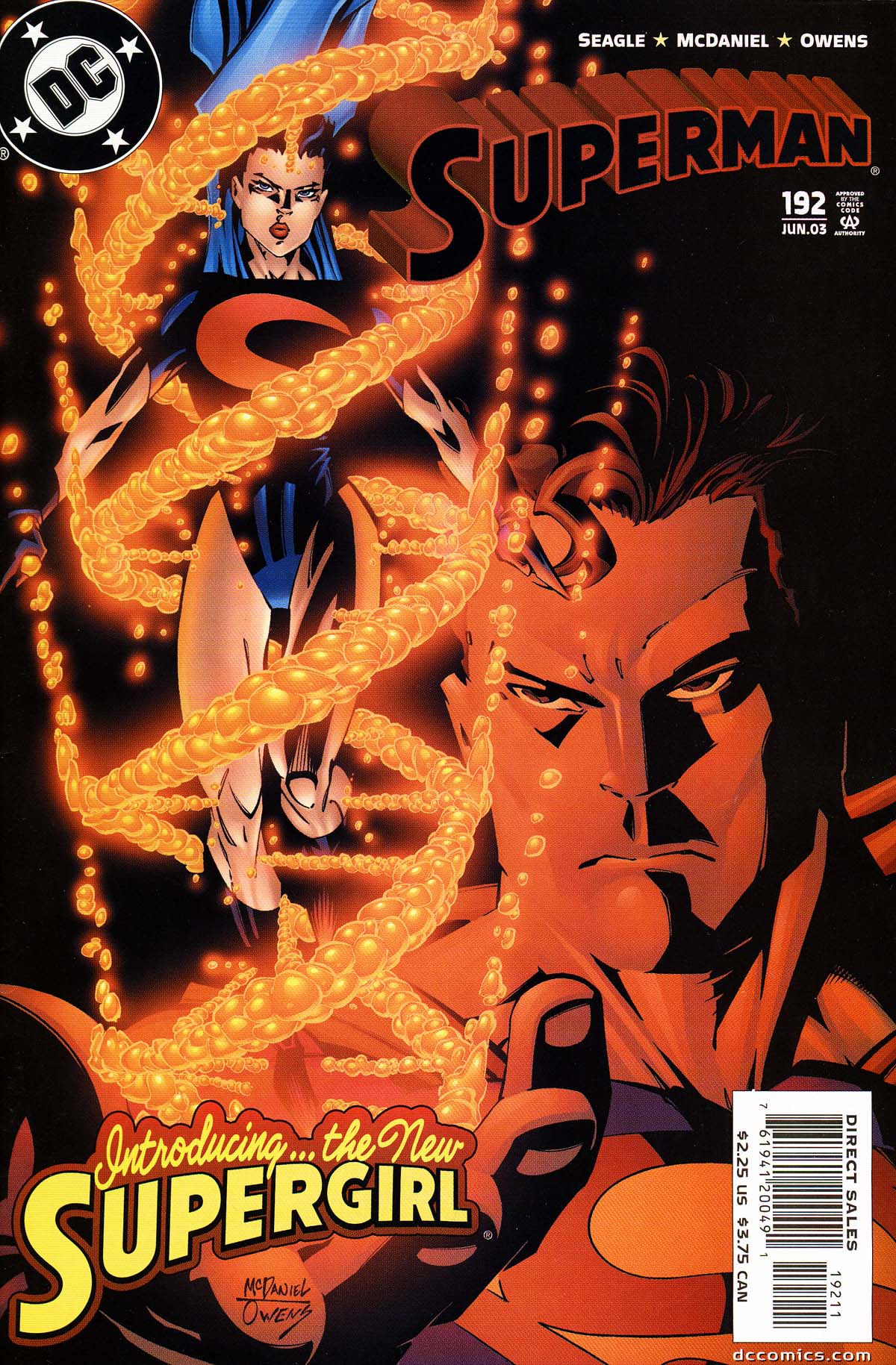 Superman #192 cover