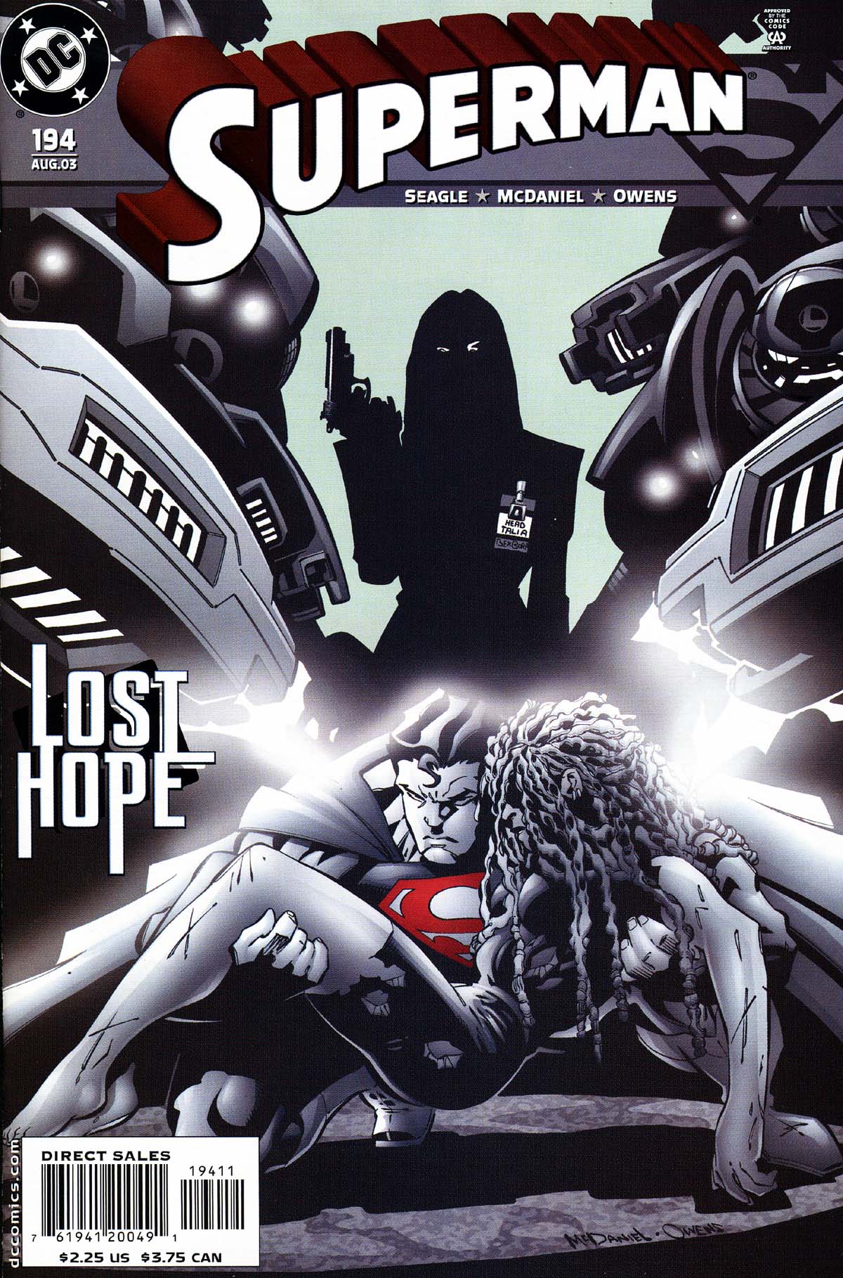 Superman #194 cover