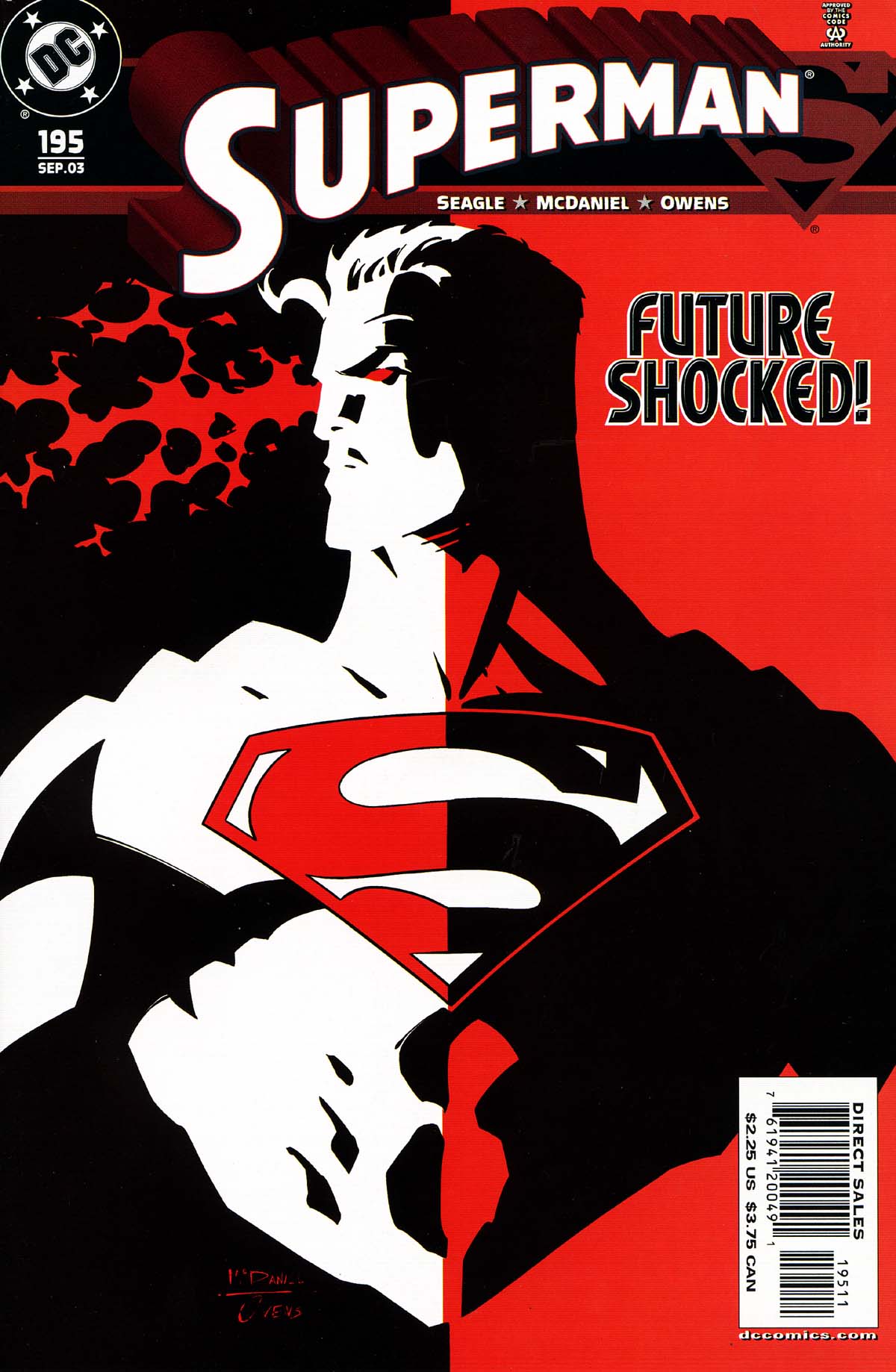 Superman #195 cover