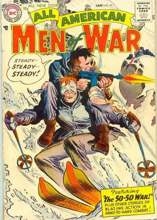 All-American Men of War #41 cover