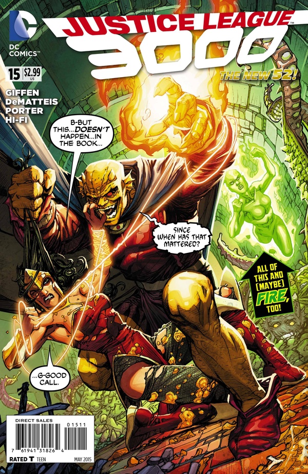 Justice League 3000 #15 cover