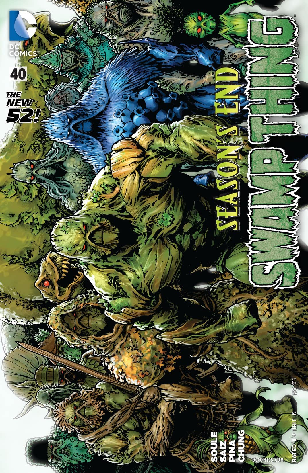 Swamp Thing #40 cover