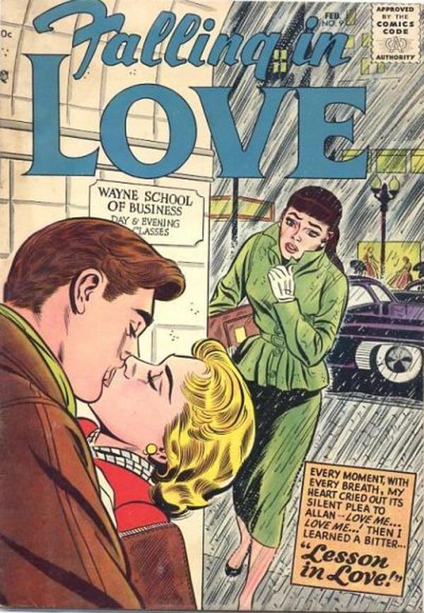 Falling in Love #9 cover