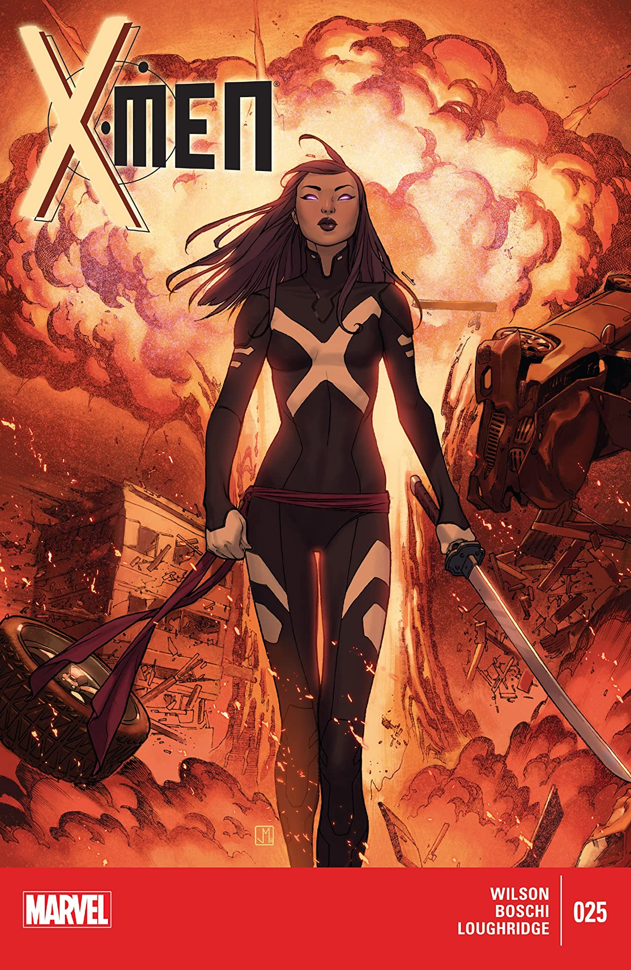 X-Men #25 cover