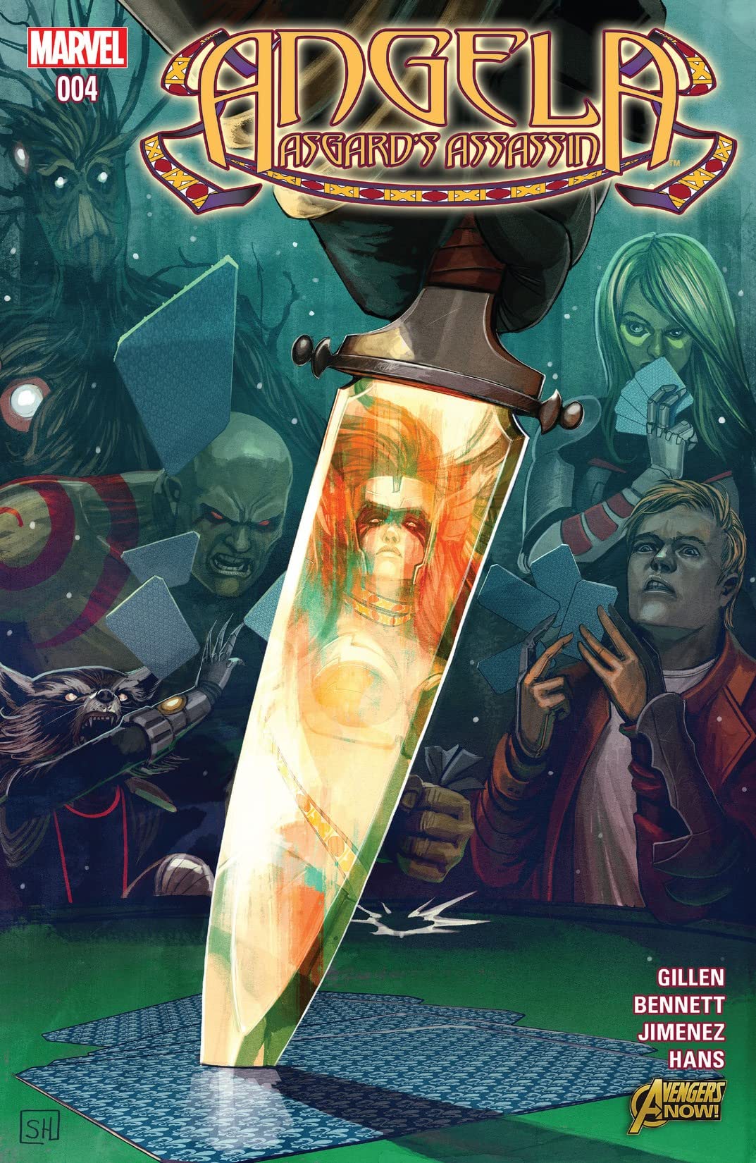 Angela: Asgard's Assassin #4 cover