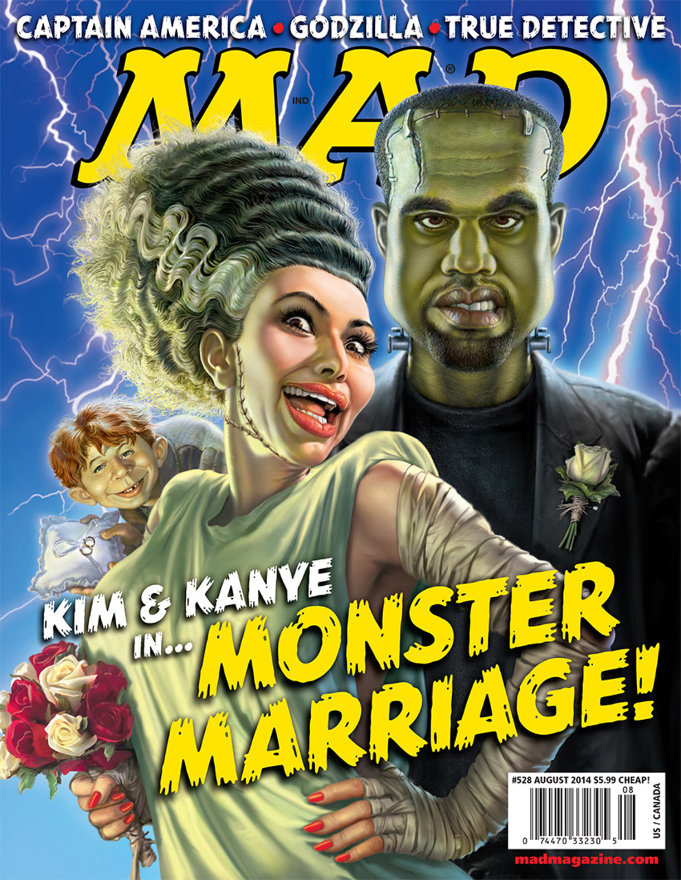 Mad #528 cover
