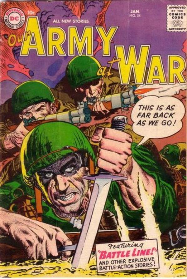 Our Army at War #54 cover