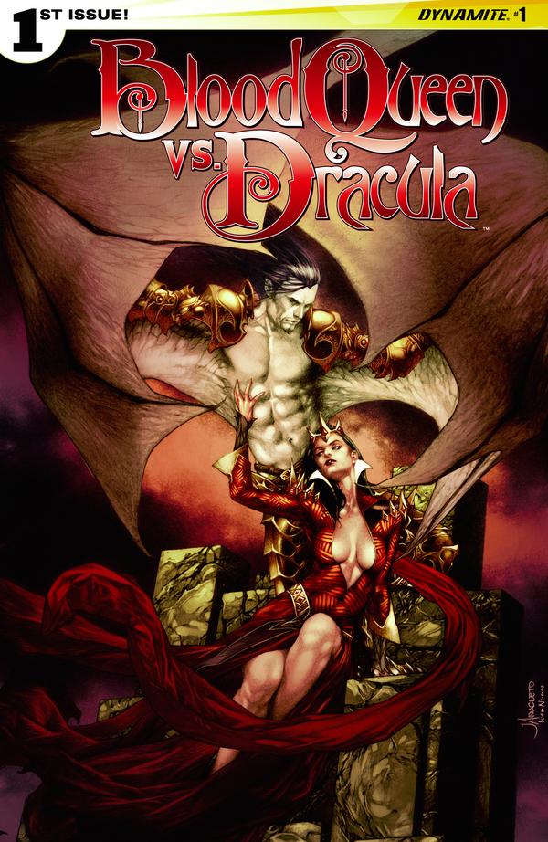 Blood Queen vs. Dracula #1 cover