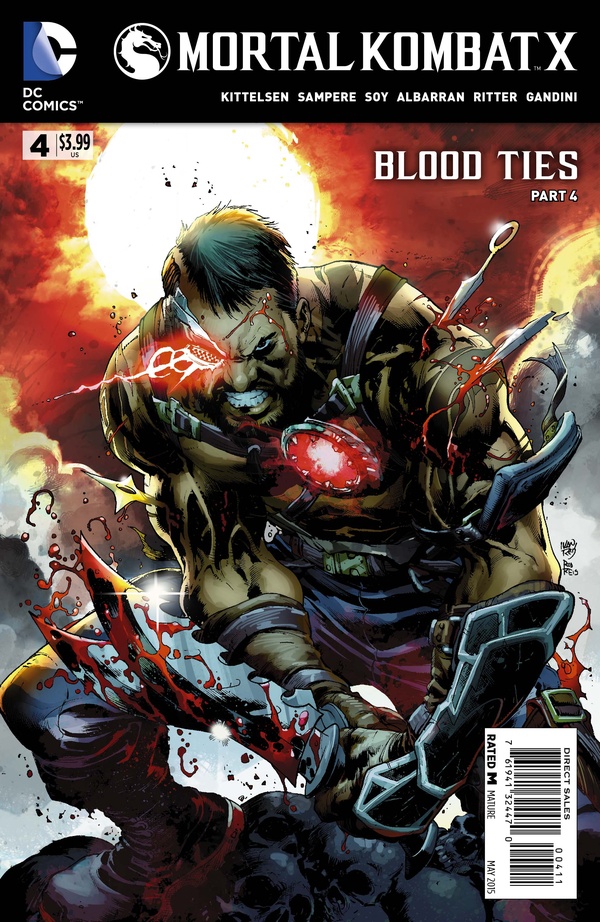 Mortal Kombat X #4 cover