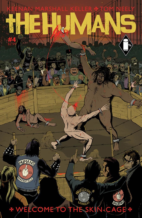 The Humans #4 cover