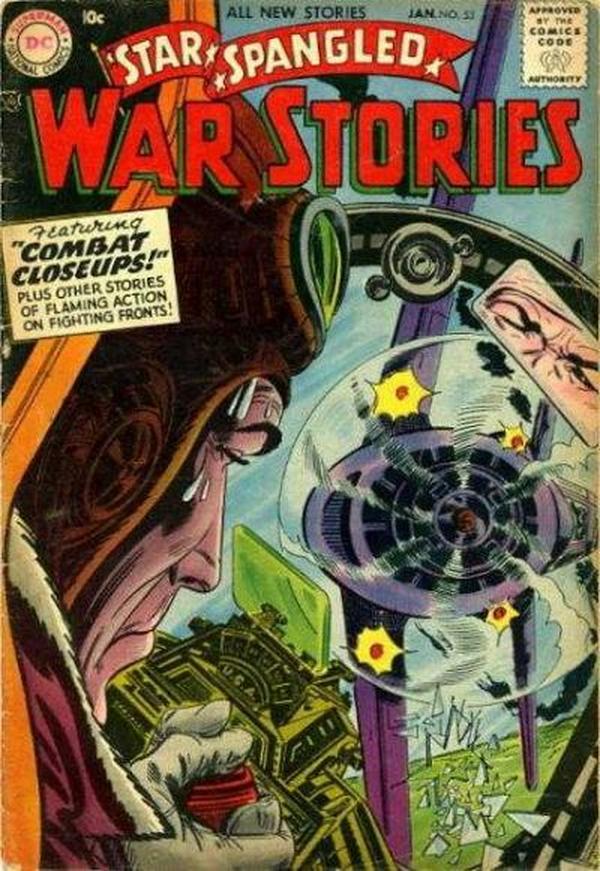 Star Spangled War Stories #53 cover