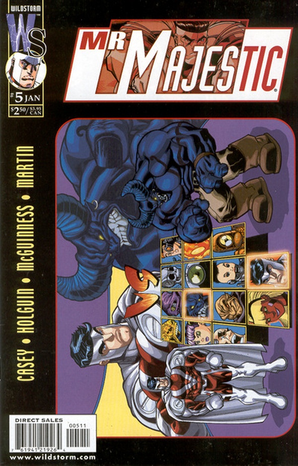 Mr. Majestic #5 cover