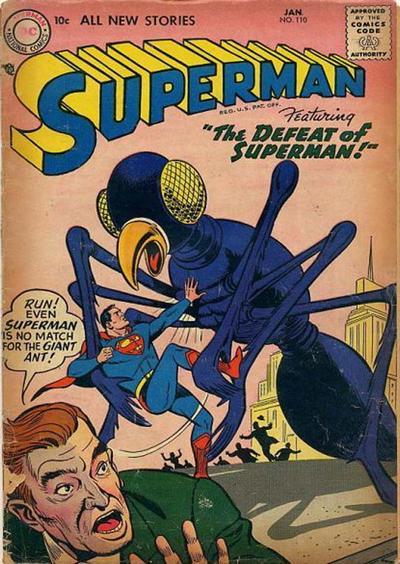 Superman #110 cover